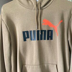 Men's PUMA Sweatshirt (Tan) Size Medium